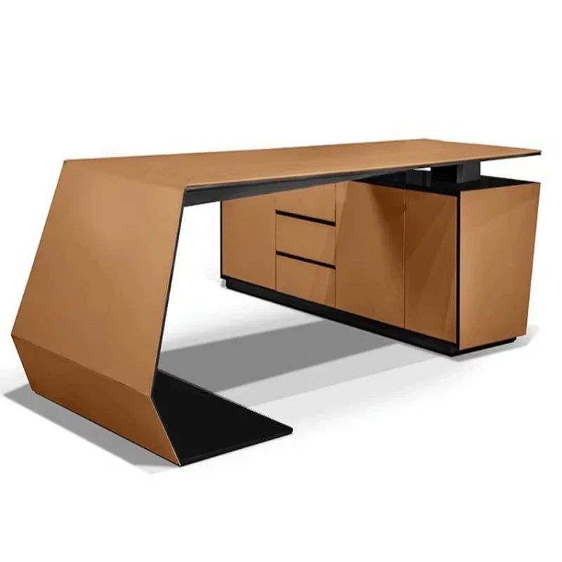 Executive Desk Professional Office Furniture Minimalist Bedside Table Computer Study Work Reception Gaming Tables Tavolo
 Home