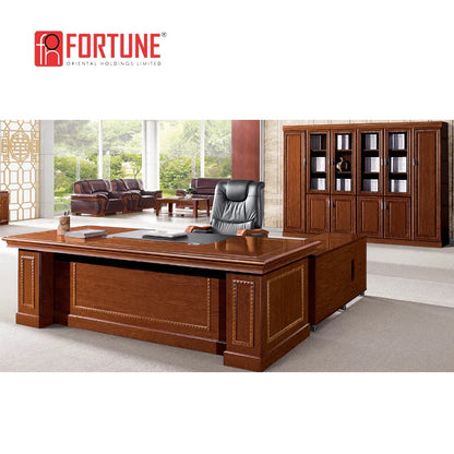 luxury high end office table design expensive executive office desk from China