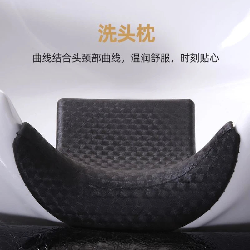 Luxury Lounge Comfort Shampoo Bed Massage Shower Sink Pillow Shampoo Chairs Hair Wash Beauty Cama De Champu Salon Furniture