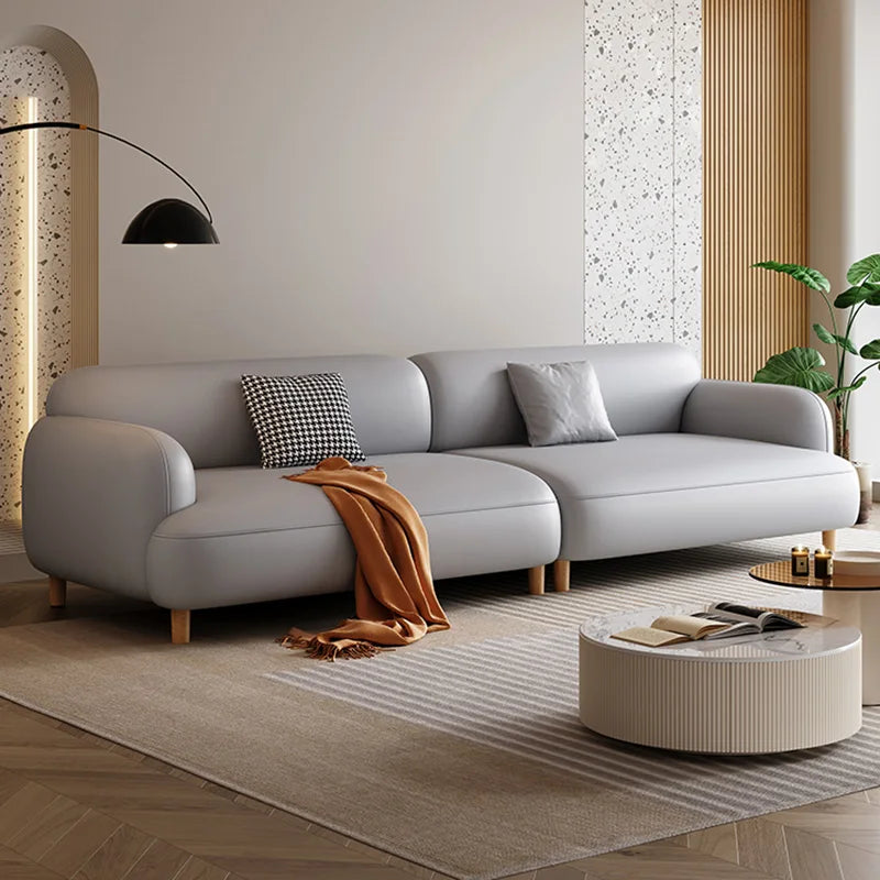 Bedrooms Modern Sofa Arm Nordic Elegant Minimalist Relaxing Sofa Comfortable Reclining Woonkamer Banken Living Room Furniture