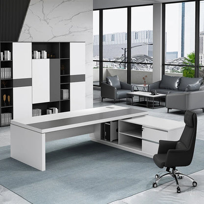 Free Shipping Home European Office Desk Executive Organizer Secretary Moderndesk Unusual Reading Bureau Meuble Dining Room Sets