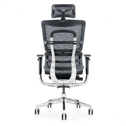 ergonomic mesh office chair with lumbar support and adjustable seat height for for neck pain and back pain