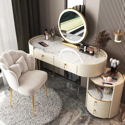 Comfortable Woman Dressing Table Luxury Nordic Bedroom Dressing Table European Home Makeup Tocador Maquillaje Decoration