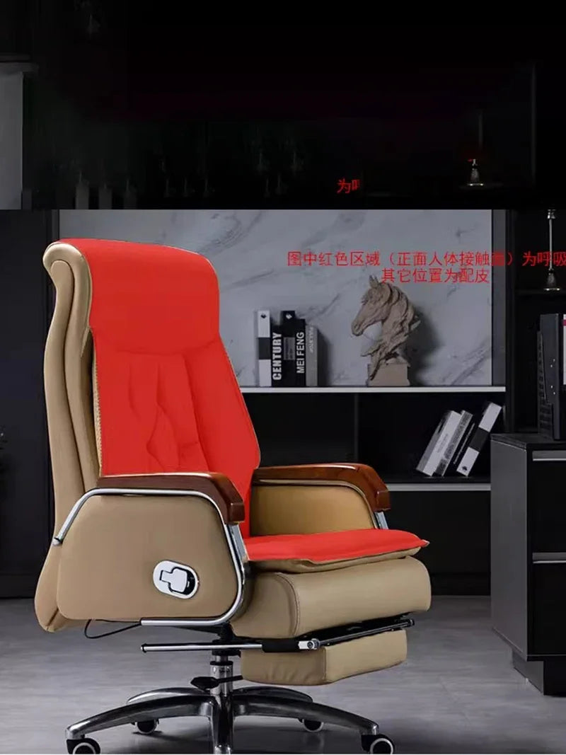 Senior Backrest Office Chair Work Boss Comfort Massage Computer Gaming Chair Living Room Sills Escritorio Office Furniture Room