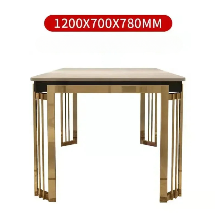 Living Room Coffee Dining Room Sets Kitchen Restaurant Luxury Complete Relaxing Dining Table Chair Set Table Basse Furniture