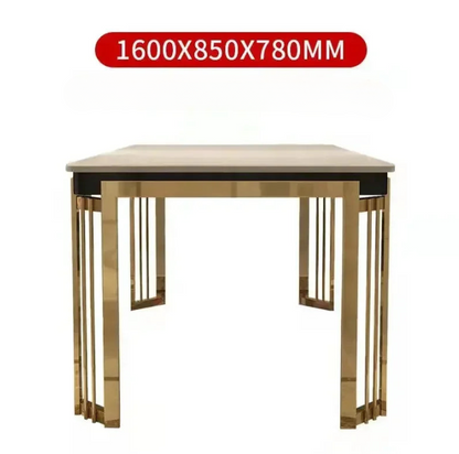 Living Room Coffee Dining Room Sets Kitchen Restaurant Luxury Complete Relaxing Dining Table Chair Set Table Basse Furniture