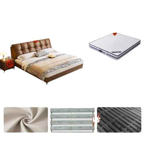 Wood Twin Size Bed Design Mattresses Comforter Set Upholstered Luxury Bed Frame Modern Camas De Dormitorio Theater Furniture