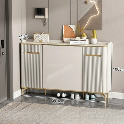 Nordic Luxury Sideboard Living Room Storage Modern Display Sideboard Kitchen Dining Room Mobile Cucina Kitchen Furniture SR50CG