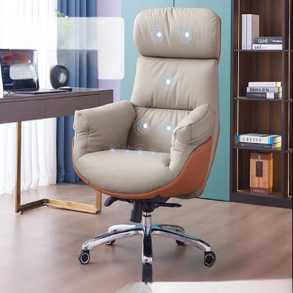 Relaxing Ergonomic Office Chair Cushion Designer Backrest Makeup Office Chairs Nordic Floor Sillas De Oficina Home Furniture