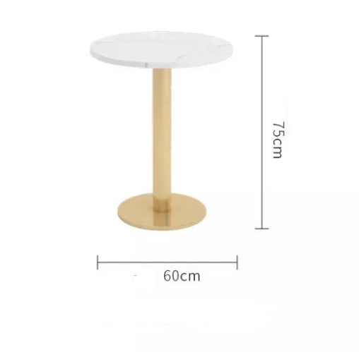 New 2024 Modern Light Luxury Apartment Villa Restaurant Cafe Living Dining Room Furniture Sets Marble Tables Chairs Set Custom