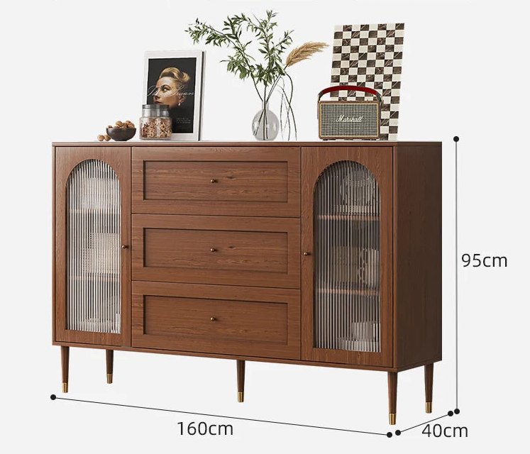 Locker Modern Storage Sideboard Luxury Closet Display Kitchen Sideboard Living Room Wooden Mobile Cucina Home Furniture SR50CG