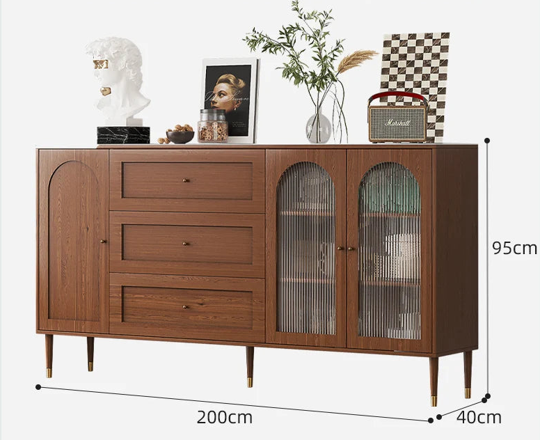 Locker Modern Storage Sideboard Luxury Closet Display Kitchen Sideboard Living Room Wooden Mobile Cucina Home Furniture SR50CG