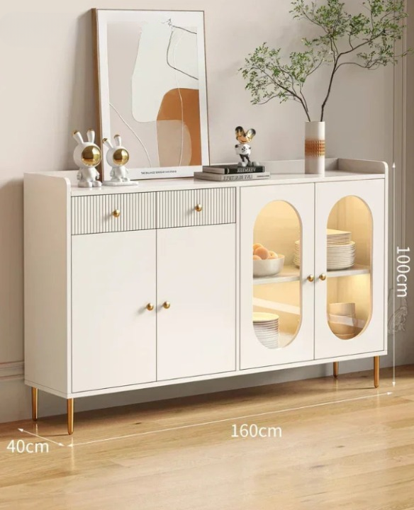 Nordic Luxury Sideboard Storage Dining Room Modern Kitchen Sideboard Living Room Locker Armoire Cuisine Home Furniture SR50CG