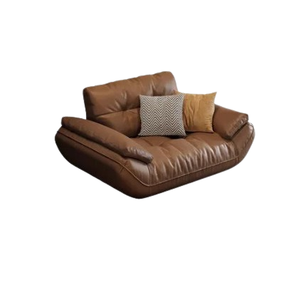 Cozy Living Room Sofas Modern Nordic Recliner Leather Lazy Puffs Sofa Reading Lounge Love Seat Woonkamer Banken Home Furniture