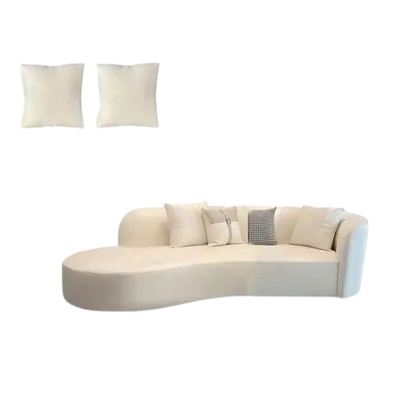 Curve Living Room Sofa Reception Nordic Minimalist Ergonomic Couchs Designer Unique Canape Salon Prefabricated