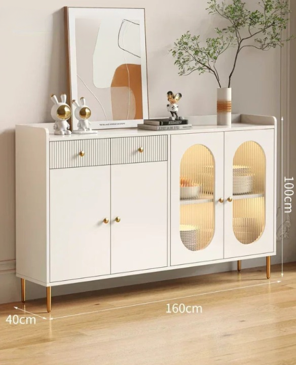 Nordic Luxury Sideboard Storage Dining Room Modern Kitchen Sideboard Living Room Locker Armoire Cuisine Home Furniture SR50CG