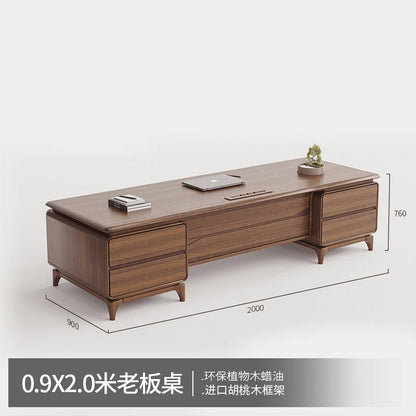 Work Setup Executive Desk L Shape Wooden Balcony Supplies Makeup Study Desk Office Gamer Mesa De Estudio Sofaset Furniture