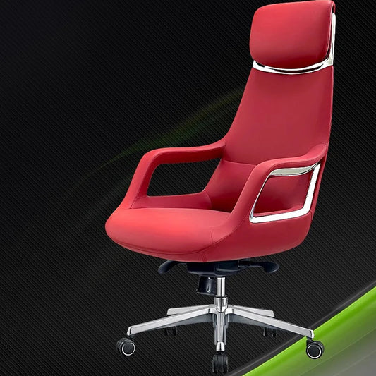 Backrest Barber Office Chair Designer Bedroom Rolling Comfortable Office Chairs Executive Master  Silla Oficina Home Furniture