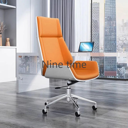 Nordic Cute Office Chairs Lounge Clients Executive Queening Mobile Computer Chair Cushion Relax Sillas De Oficina Room Furniture