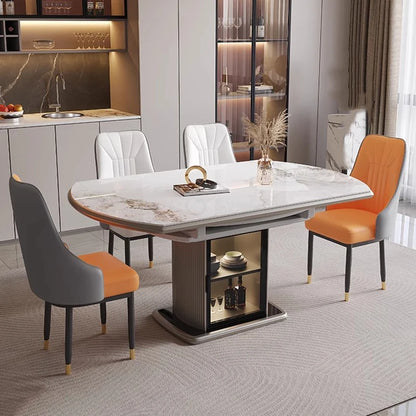 Coffee Dining Table Set Garden Extendable Luxury Marble Dining Room Sets Chairs Gaming Coiffeuse De Chambre Kitchen Furniture