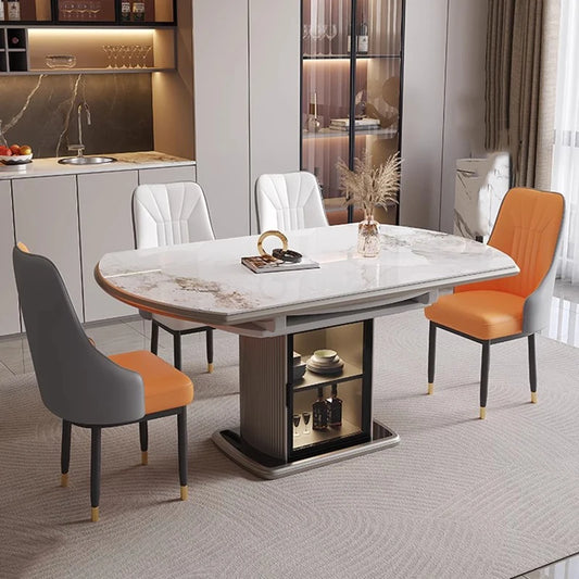 Coffee Dining Table Set Garden Extendable Luxury Marble Dining Room Sets Chairs Gaming Coiffeuse De Chambre Kitchen Furniture