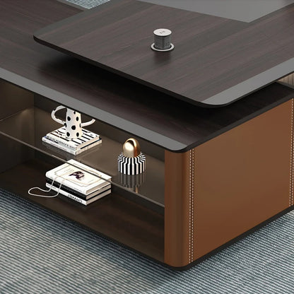 High-tech Office Furniture Table Modern Manager Desk Executive Computer Desk Office Table Luxury Ceo Office Desk