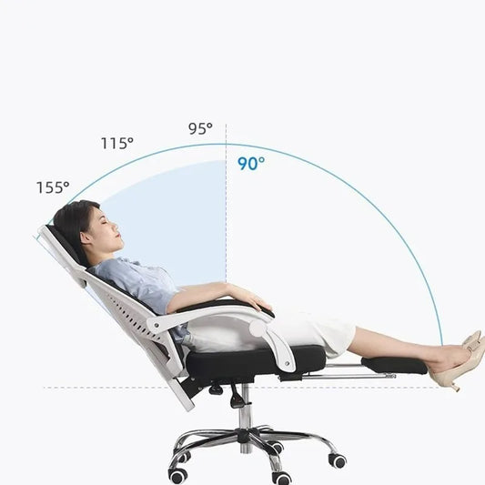 Mobile Ergonomic Foot Armchair Computer Chair Lounge Executive Rest Office Chair Floor Designer Sillas De Espera Home Furniture