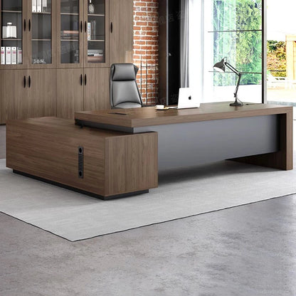 Gaming Executive Office Desk Computer Writing Luxury Vanity Office Desk Drawers Scrivania Ufficio Lavoro Modern Furniture