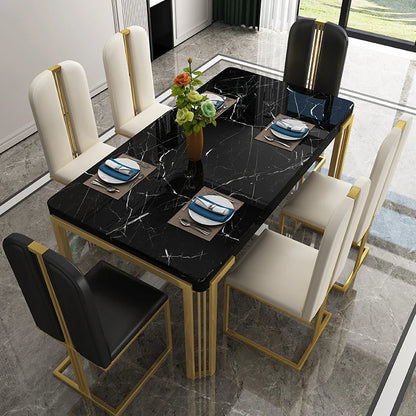 Light Luxury Dining Modern Table For Large Apartment Home Furniture Exotic Accessories High-End Restaurant