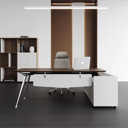 Executive Desk L Shaped Computer Laptop Study Table Industrial Vanity Coffee Dressing Room Desks Escritorio Conference Tables