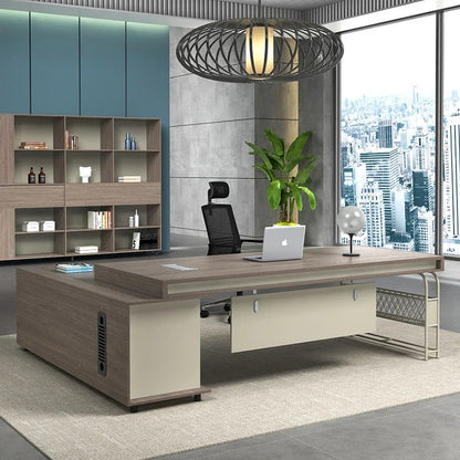 Vanity Executive Desk Writing Writing Students Corner Office Desk Reception Storage Escritorios De Ordenador Home Furniture