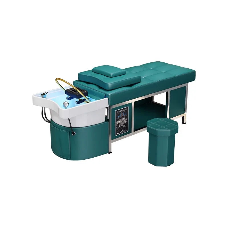 Hair Washbasins Stretcher Spa Salon Chair Stylist Barber Wash Shampoo Bed Chinese Pedicure Economic Equipment Massage Aesthetic