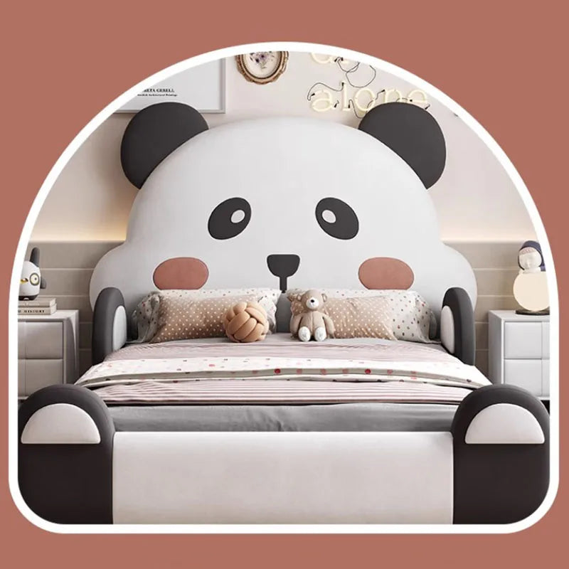 Boys Modern Bed Bases Frames Kids High End Cute Luxury Princess Children Bed King Size Twin Lit Deux Place Bedroom Furniture