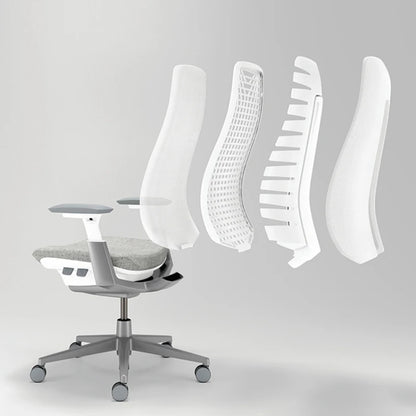 Fancy Executive Office Chair Back Support High Back Office Chair Computer Ergonomic Sillas De Escritorio Para Oficina Furniture