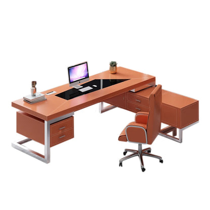 Desktop Corner Workbench Computer Executive Drawers Meeting Office Desks Console Standing Scrivania Cameretta Modern Furniture