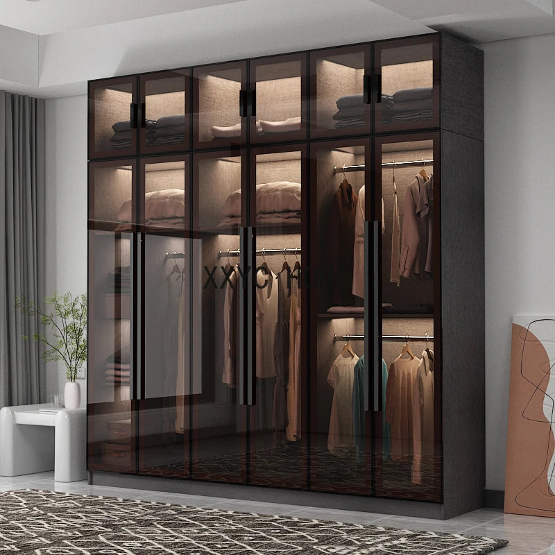 Luxury Door Handle Wardrobes Organizer Pole Armables Bedroom Closets Cube Storage Living Room Guarda Roupa Household Products