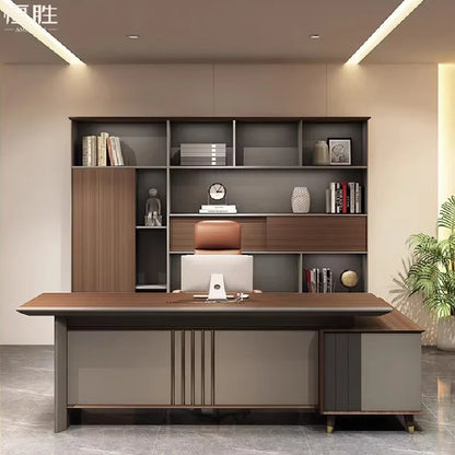 Conference Reception Office Desk Corner Drawers Luxury Executive Office Desk Vanity Modern Mesa De Escritorio Luxury Furniture