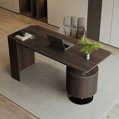 Italian Luxury Modern Solid Wood Office Desk Living Room Study Designer Study Computer Desk Home Mesa Office Furniture Executive