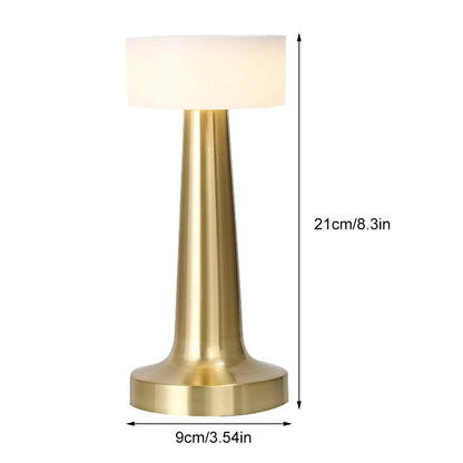 Retro Table Lamp Metal Touch Dimming