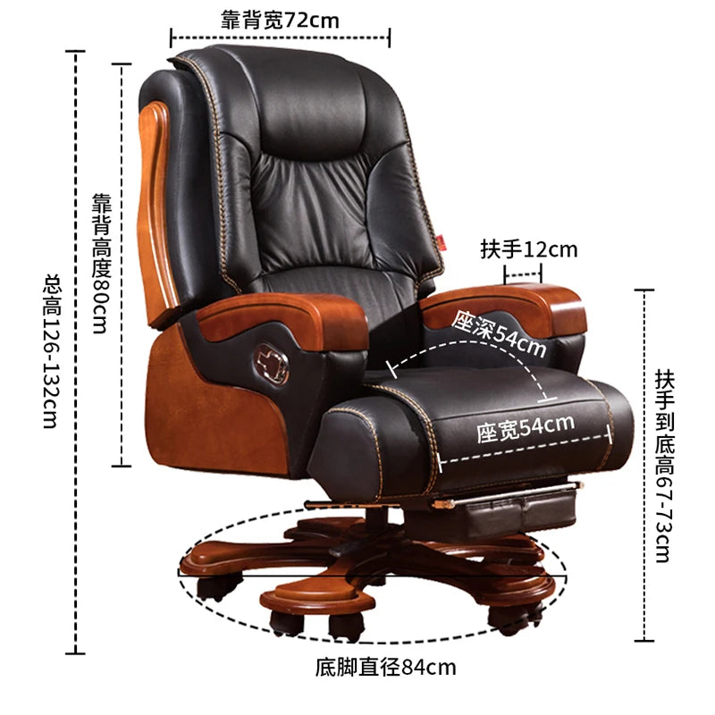 Comfort Executive Office Chair Modern Mechanism Massage Computer Chair Office Computer Armchair Chaises De Bureau Home Furniture