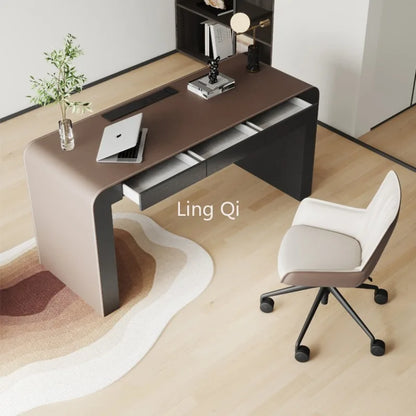 Home Office Desk Writing Table Reading Room Modern Low Study Desks Offer Executive Square Standing Sofa Side Minimalist Tables