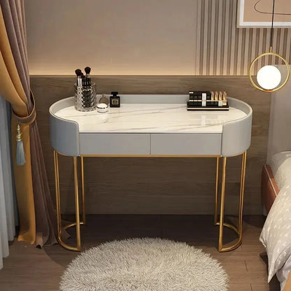 Luxury Modern Dresser Storage Dressing Table Bedroom Minimalist Multifunctional Cabinet Makeup Table Household Kommode Furniture