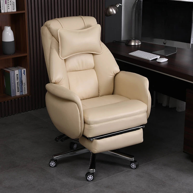 Fancy Executive Office Chair Backrest Luxury High Back Computer Chair Ergonomic Bedroom Sillas De Oficina Office Furniture