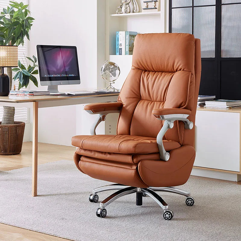 Bedroom Study Office Chairs Luxury Accent Executive Cushion Nordic Executive Office Chairs Leather Sillas De Oficina Furniture