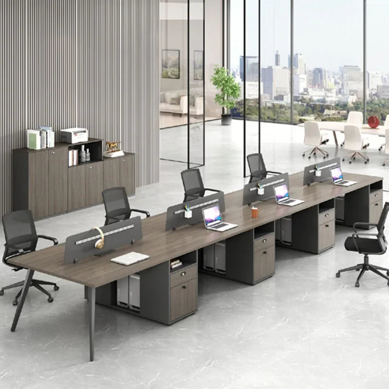 Laptop Console Office Desk Executive Vanity Drafting Storage Luxury Corner Office Desk Meeting Scrivania Angolare Furniture HDH