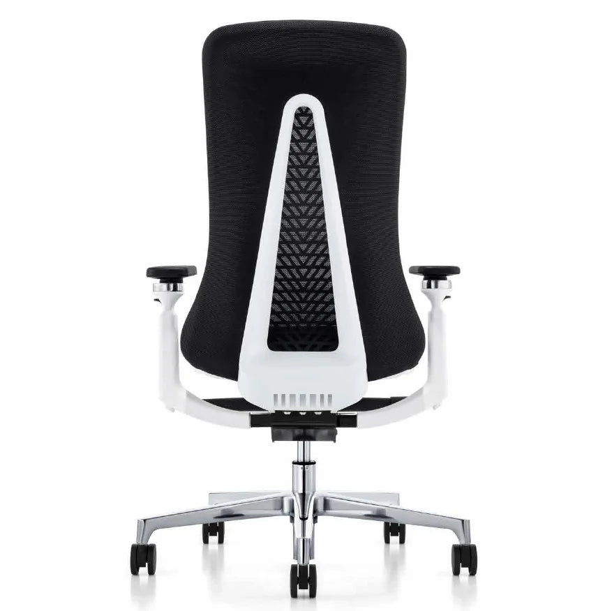 light gray high back mesh office chair for office people  modern ergonomic adjustable swivel office boss chair