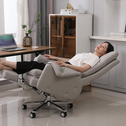 Lounge Luxury Ofice Chair Zero Gravity Comfort Modern Throne Office Chair Massage Game Sedia Da Ufficio Home Furniture