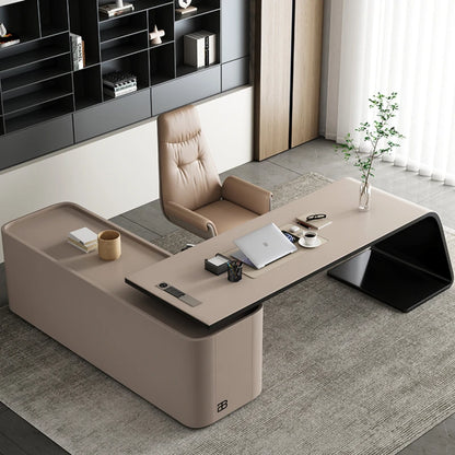 Computer Writing Makeup Office Desk Executive Reception Office Desk Accessories Escritorios Para Casa Office Furniture MZ50OD