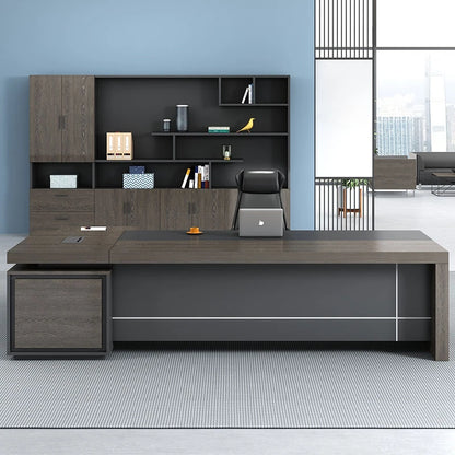 Executive Corner Office Desk Vanity Standing Reception Luxury Office Desk Computer Scrivania Ufficio Lavoro Home Furniture