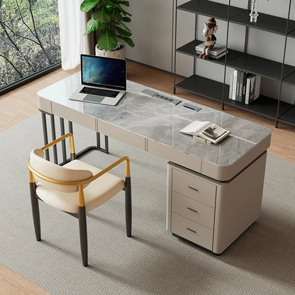 Stand Up Luxury Desk Table Workbench Drawers Executive Office Laptop Desk Table Corner Table Pour Ordinateur Home Furniture